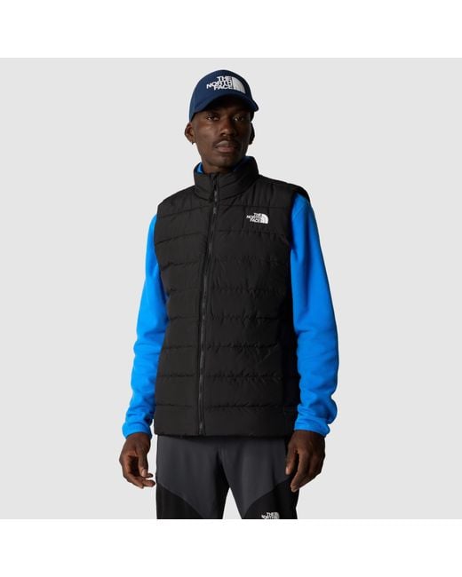 The North Face Black Aconcagua Iii 600-Fill Down Dwr Gilet for men