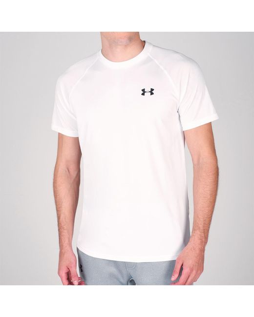 Under Armour White Tech 2.0 Short Sleeve T-Shirt for men