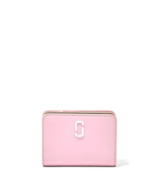 Marc Jacobs Pink Mini Compact Wallet