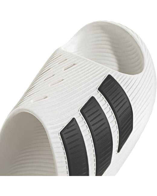 Adidas White Pool Sliders for men