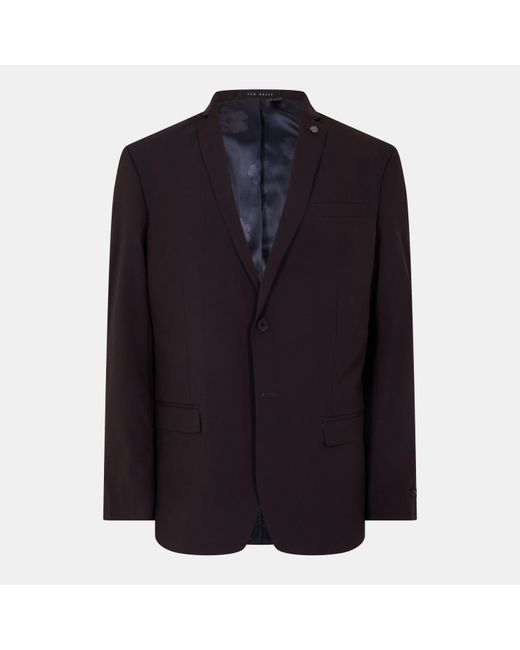 Ted Baker Blue Tailored Fit Formal Jacket for men
