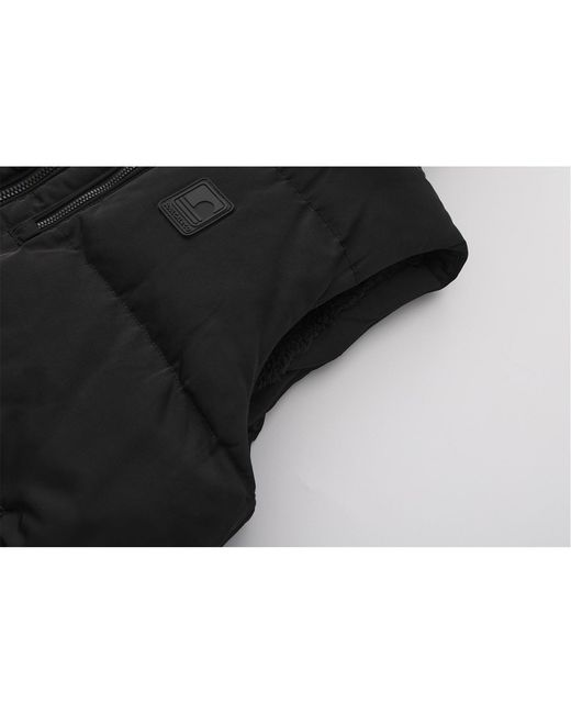 SoulCal & Co California Black 2 Zip Gilet for men