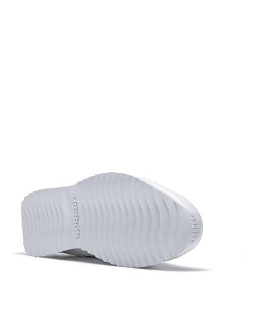 Reebok White Classic Glide Ripple Clip Trainers for men