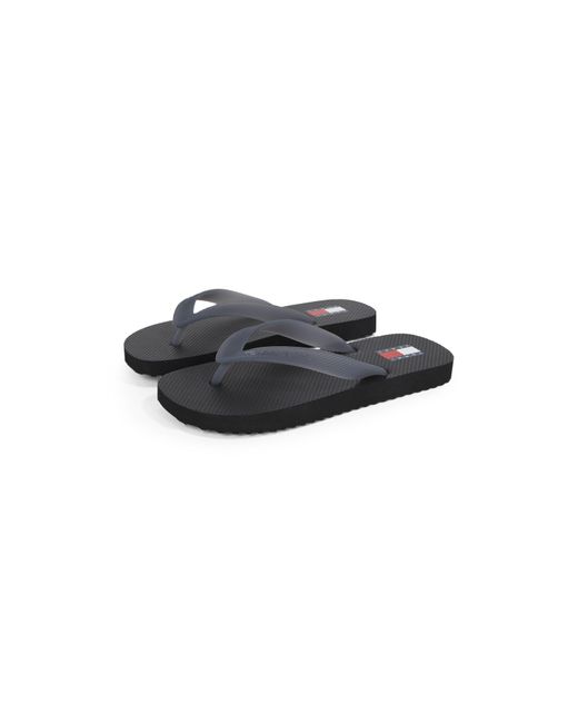Tommy Hilfiger Blue Tjw Logo Flip Flop