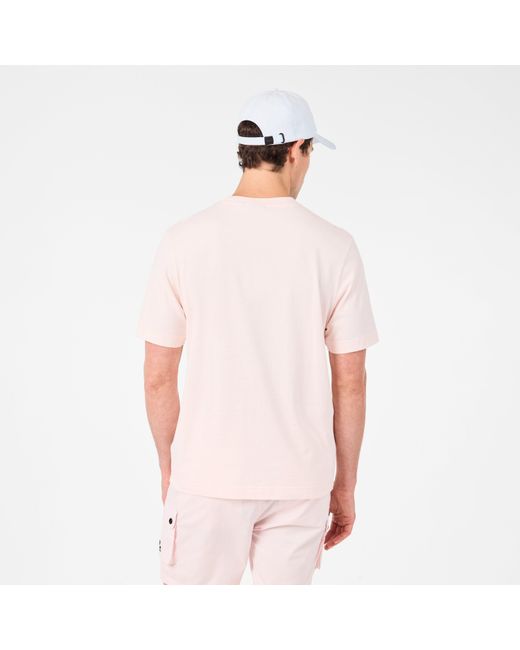 Barbour Pink Camo Graphic Print T-Shirt for men