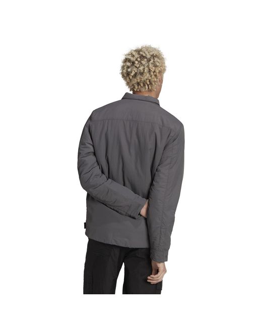 Adidas Originals Gray Advanced Winter Technical Overshirt for men