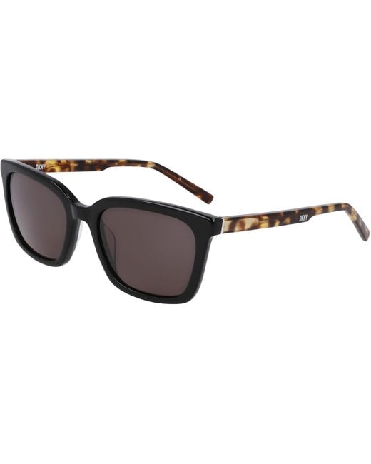DKNY Black Square Sunglasses
