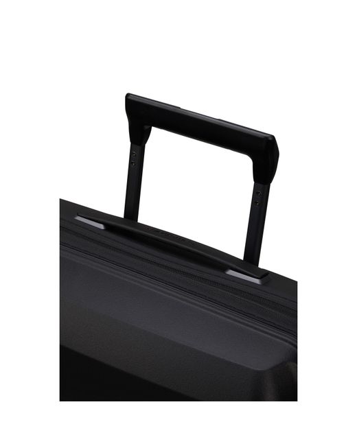 Samsonite Black Intuo Spinner 55X40X20/23Cm Exp Cabin Hard Suitcase