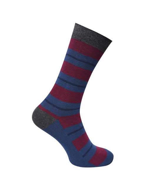 Firetrap Blue 3 Pack Formal Socks for men