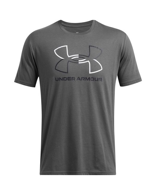 Under Armour Gray Foundation Short Sleeve for men