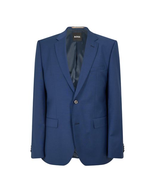 Boss Blue H-Jasper Luxury Suit Jacket for men