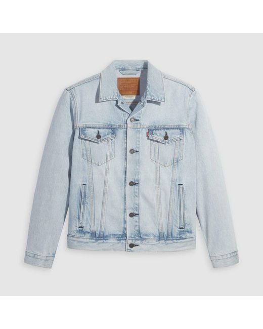 Levi's Blue The Trucker Jacket New Light T for men