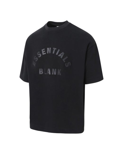 Blank Essentials Black Arch T-Shirt for men