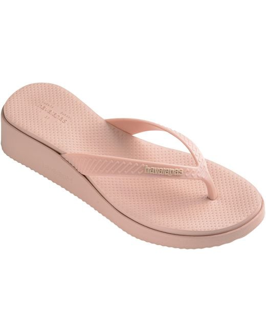 Havaianas Pink High Platform