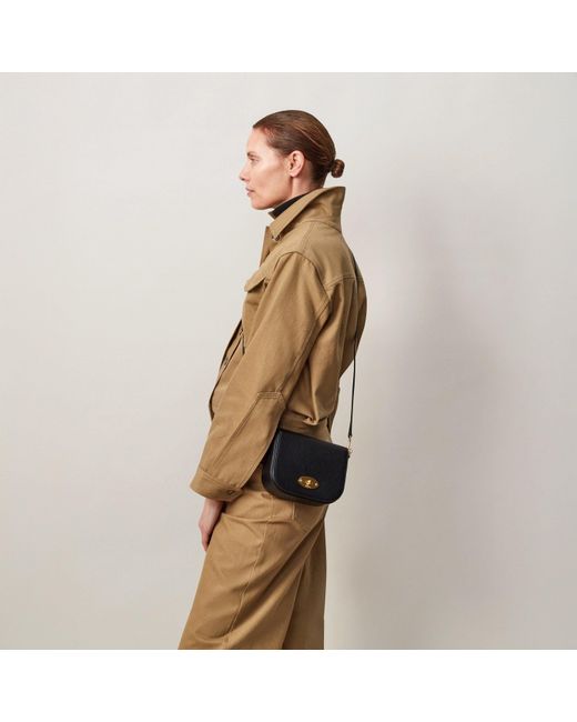 Mulberry Black Small Darley Satchel Small Classic Grain