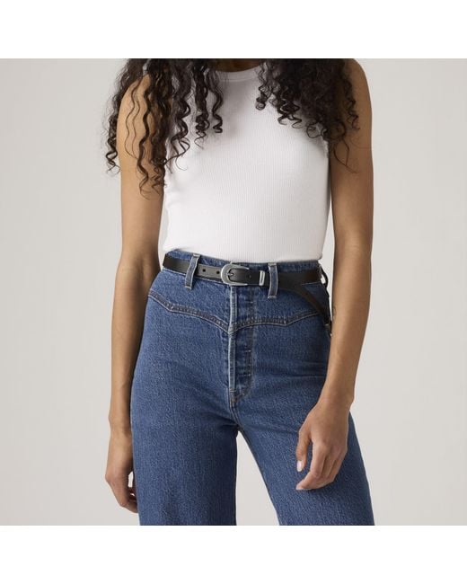 Levi's Blue Ribcage Straig
