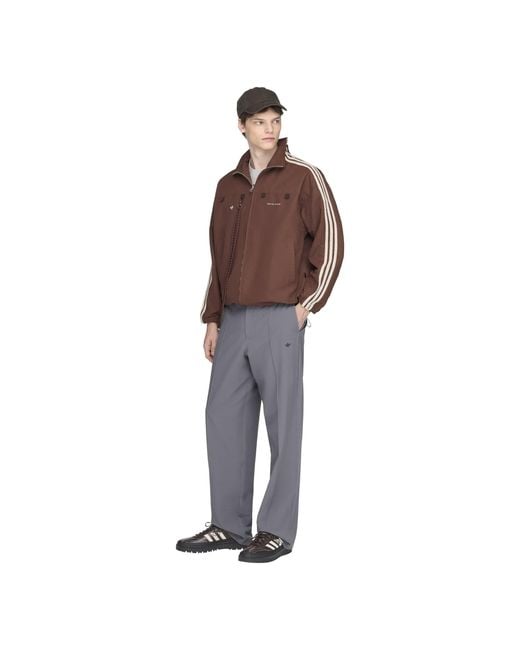 Adidas Brown 007 Track Top for men