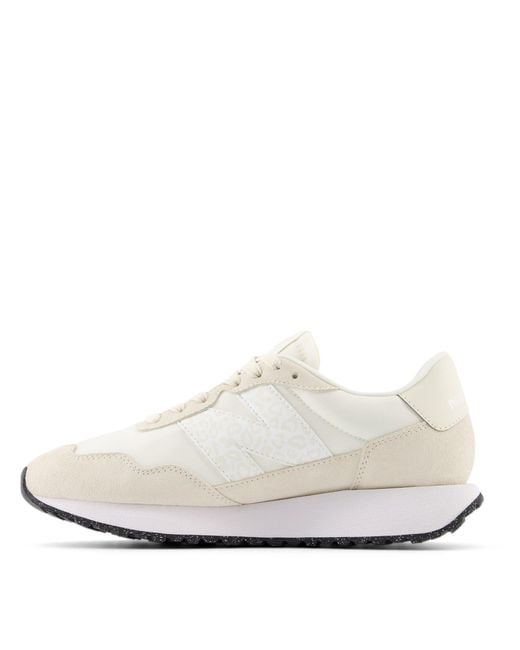 New Balance White 237