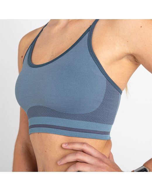 Dare 2b Blue Sweat It Strap Bra