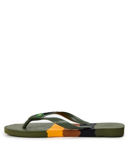Havaianas Blue Hav Brasil Tech Flip Flops