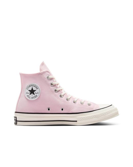 Converse Pink Adults Chuck 70 Canvas High-Top Trainers