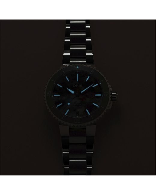 Oris Metallic Date Analogue Quartz Watch for men