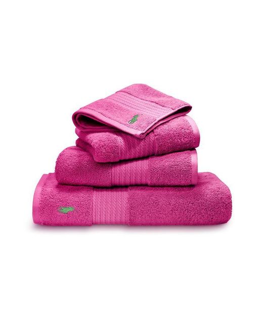 Ralph Lauren Home Pink Player Hand Towel for men
