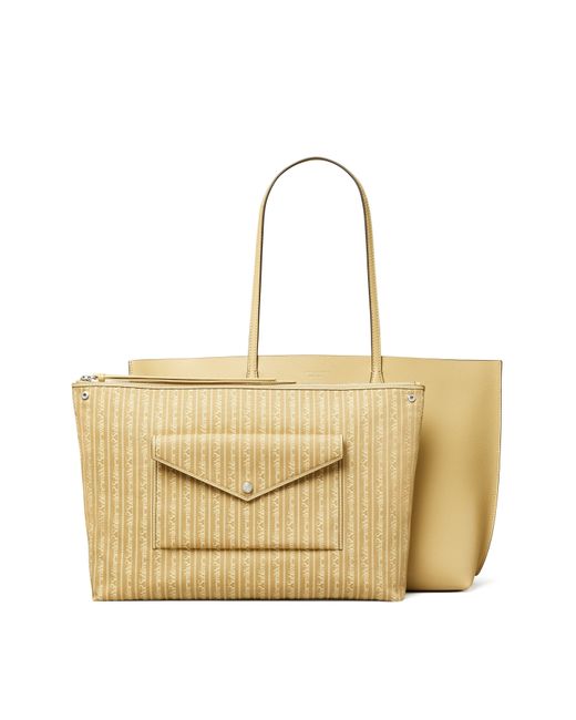 Tory Burch Natural Perry Tote Bag