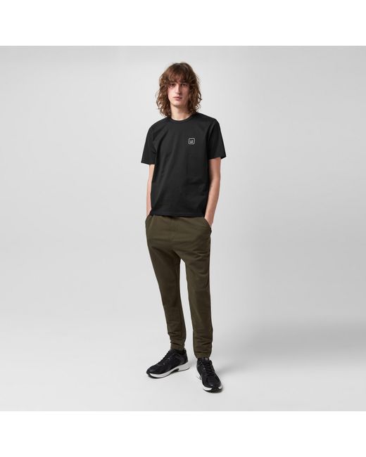 CP COMPANY METROPOLIS Black T-Shirts for men