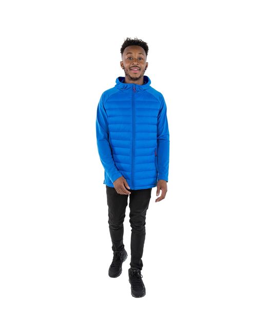 DLX Blue Cade Thermal Insulation Weather-Resistant Down Jacket for men