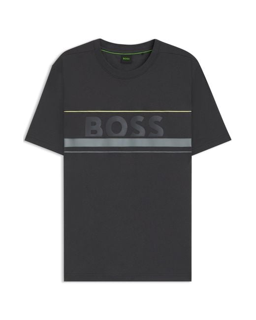 Boss Black Hbg Zone Signature Logo T-Shirt for men