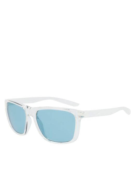 Nike Blue Flip Ascent Square Sunglasses