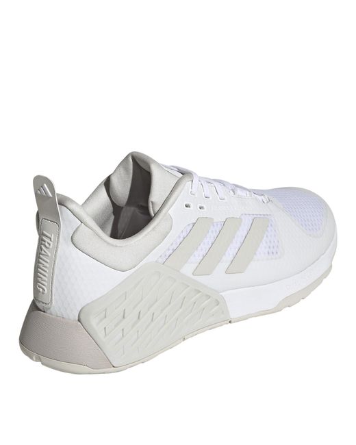 Adidas White Dropset Training Shoes