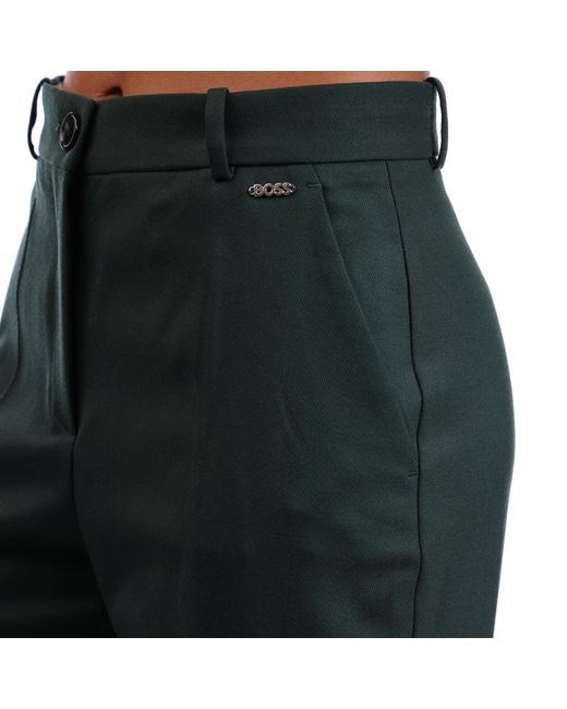 Boss Green Tireka Straight Leg Trousers