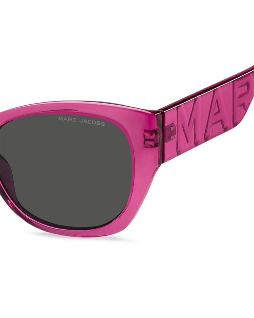Marc Jacobs Pink Round Sunglasses