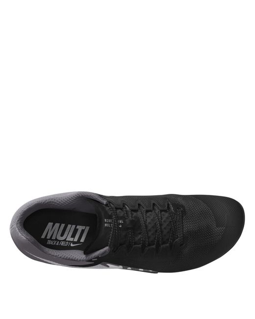 Nike Black Zoom Rival Multi Trainer Track Running Spikes for men