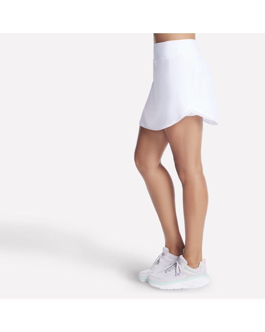 Skechers White Performance Court Skort