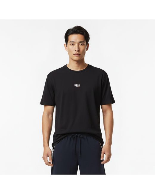 Boss Black Bodywear Short Sleeve T-Shirt With Logo Detail for men