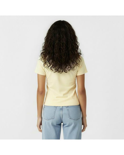 Jack Wills Yellow Jw Graphic Slim Fit T-Shirt