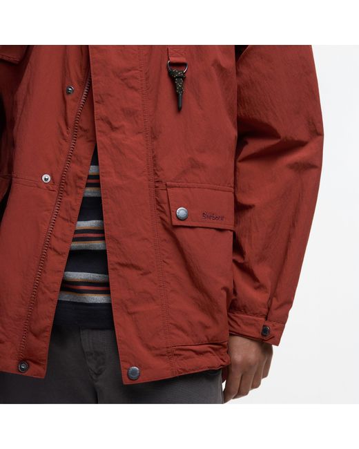 Barbour Red Rig Showerproof Jacket for men