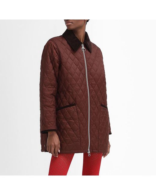 Barbour Brown Quilted Jacket