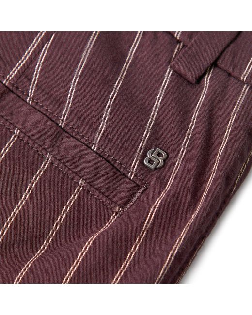 Boss Purple Fleece Shorts for men