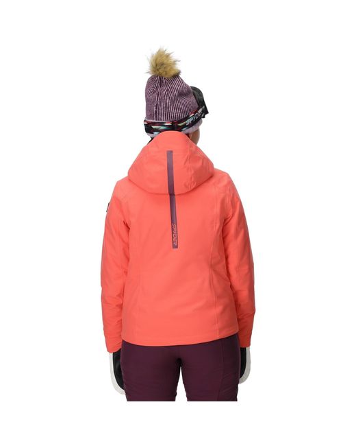Spyder Red Temerity Waterproof Insulated Ski Jacket