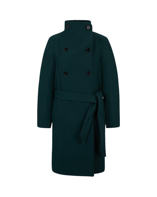 Boss Green Structured Designer Overcoat