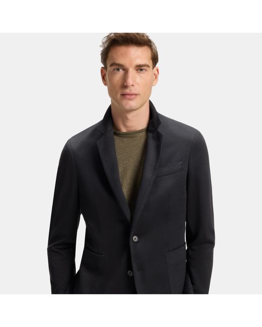 Boss Blue Beckham X Double Breasted Long Sleeve Blazer for men