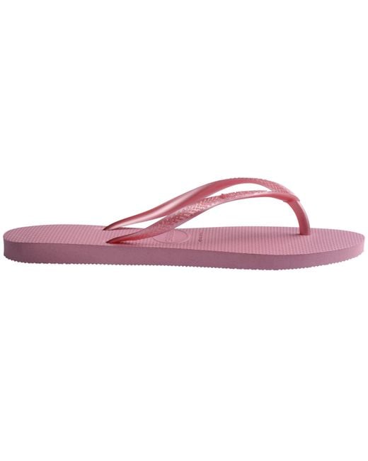 Havaianas Pink Slim Flip Flops