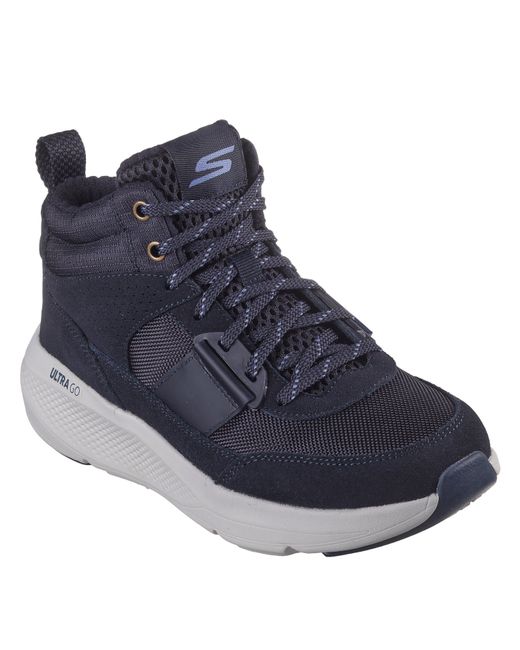 Skechers Blue Otg Elevate Slip On Trainers