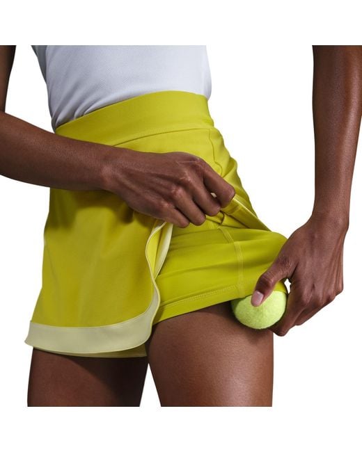 Nike Yellow Oz Open Skirt