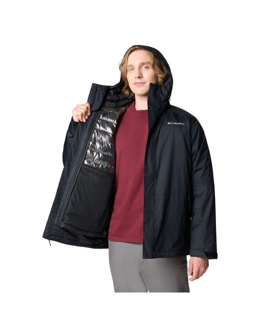 Columbia Blue Point Park 3-In-1 Waterproof Rain Anorak for men