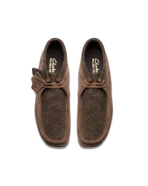 Clarks Brown Wallabee Chukka Boot for men